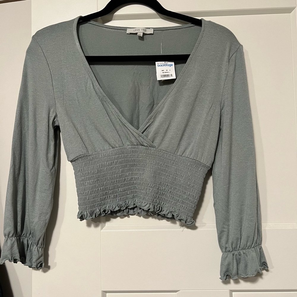 Love tree blouse. Size S